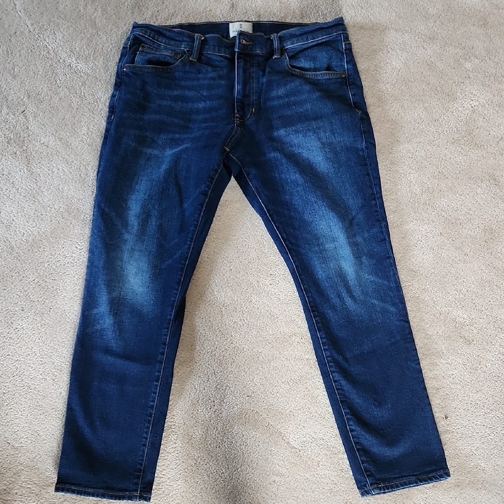Men's Deep Blue Slim Fit Jeans